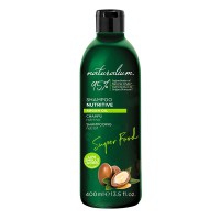 Champú Nutritivo Aceite de Argán Naturalium Superfood (400 ml): Limpia y suaviza tu cabello mientras lo hidrata en profundidad
